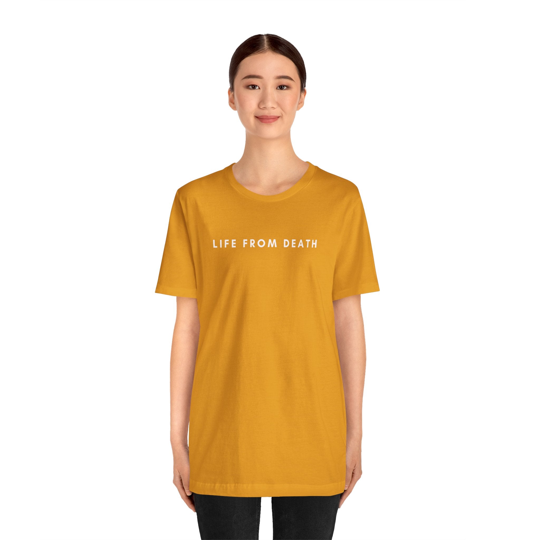 Life From Death Tee (White Text)