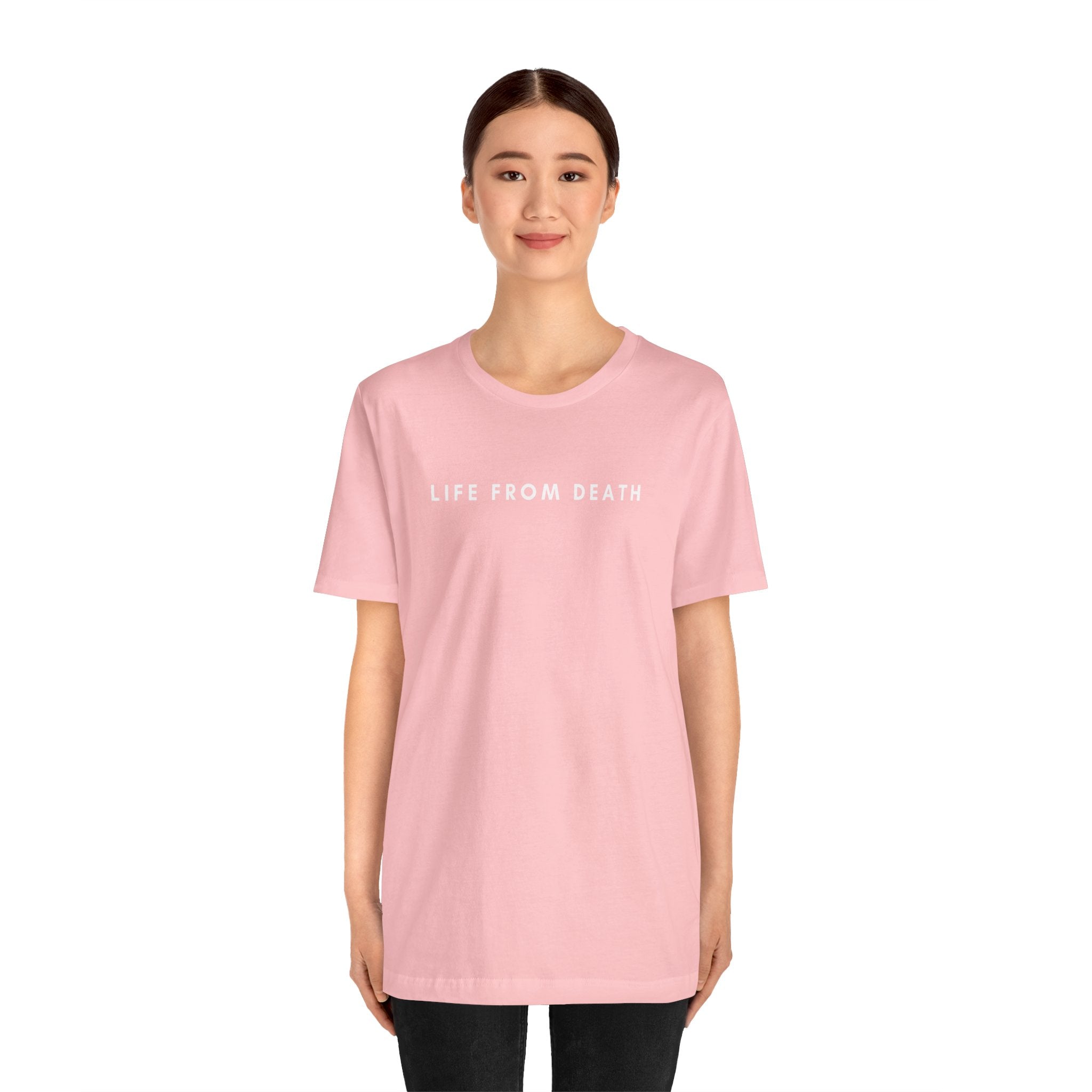 Life From Death Tee (White Text)