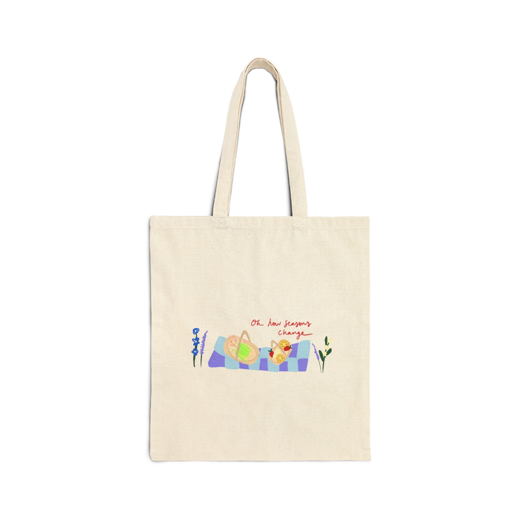 Seasons change bag🍓🌷🧺