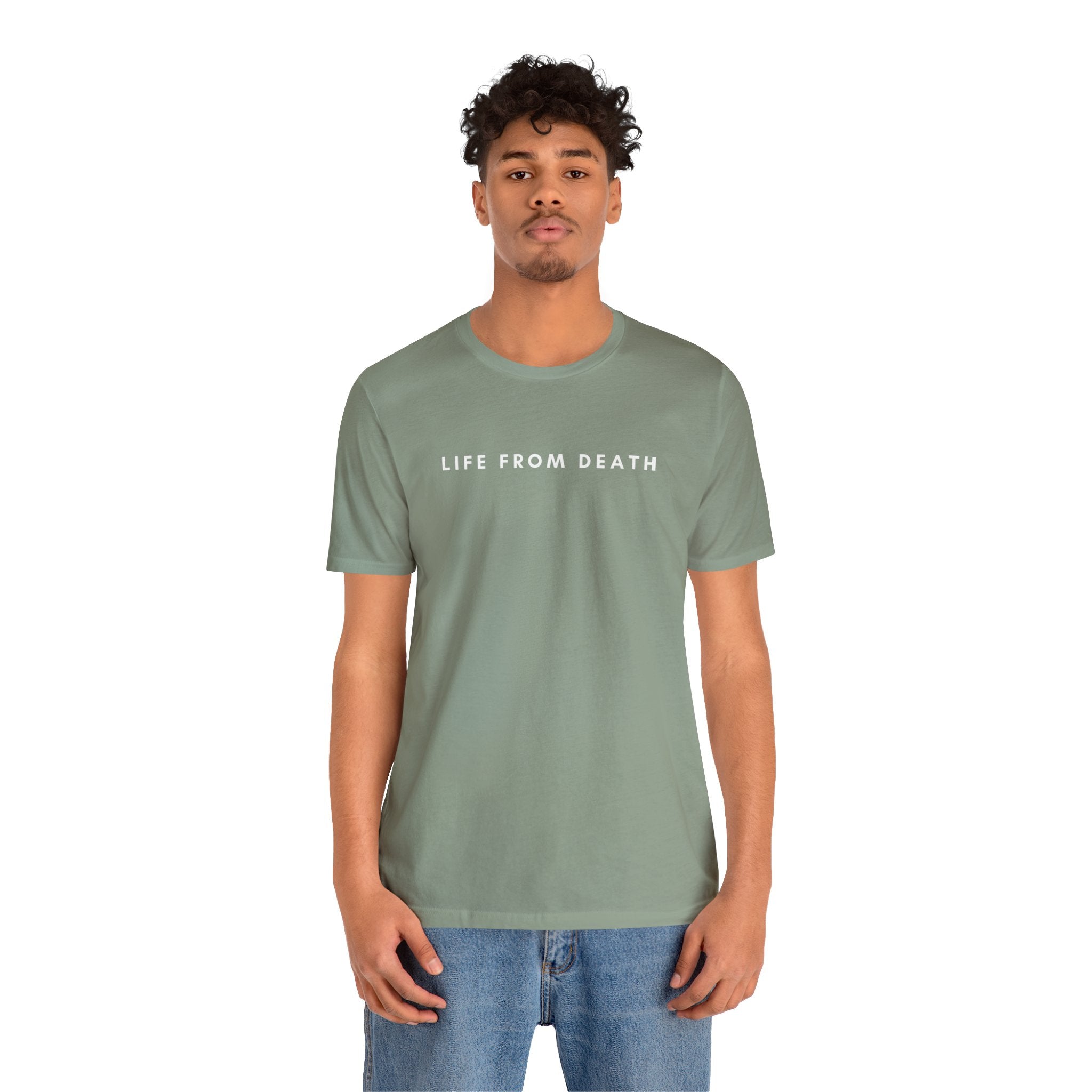 Life From Death Tee (White Text)